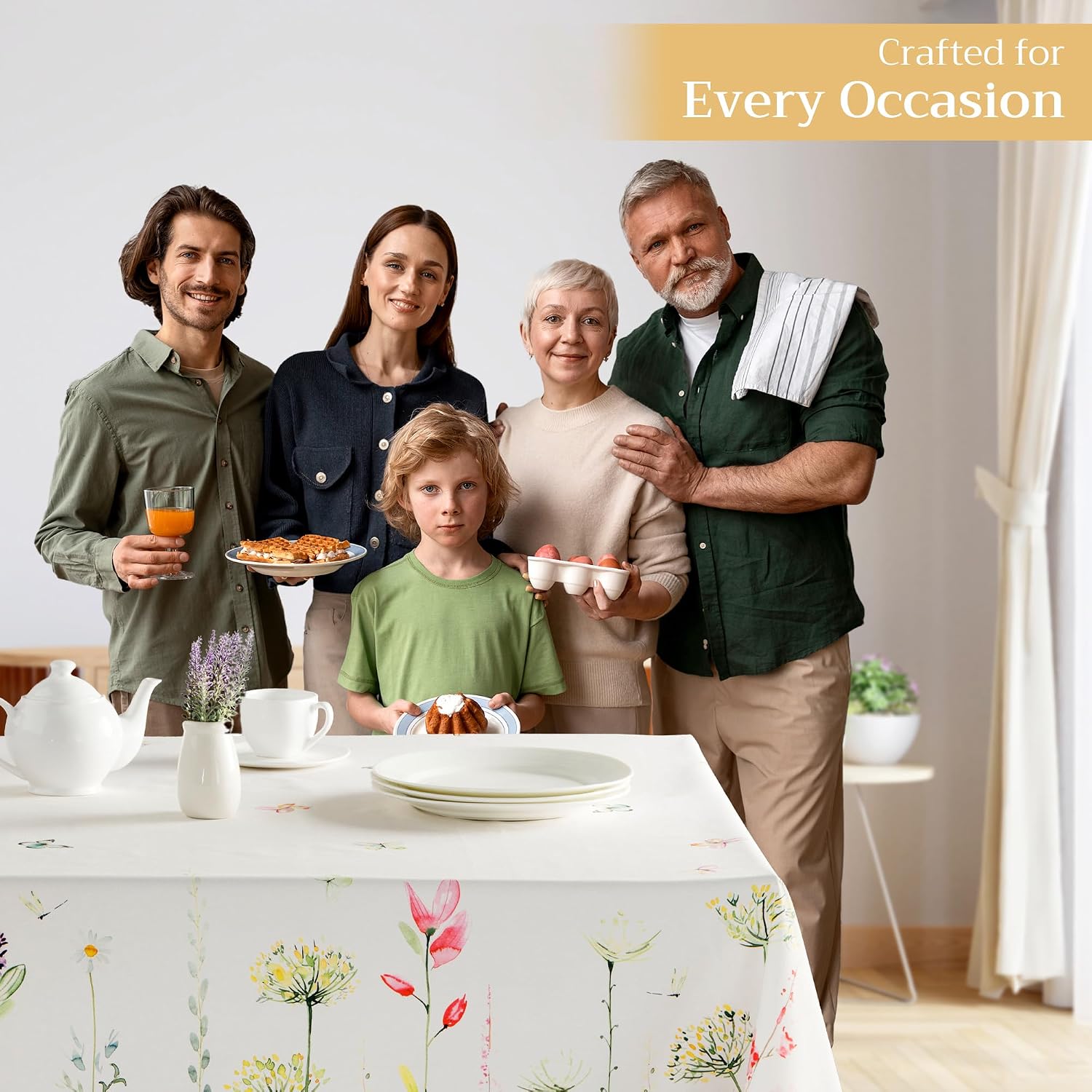 Thumbnail 5 de Maison d'Hermine 70x108 Cotton Table Cloth