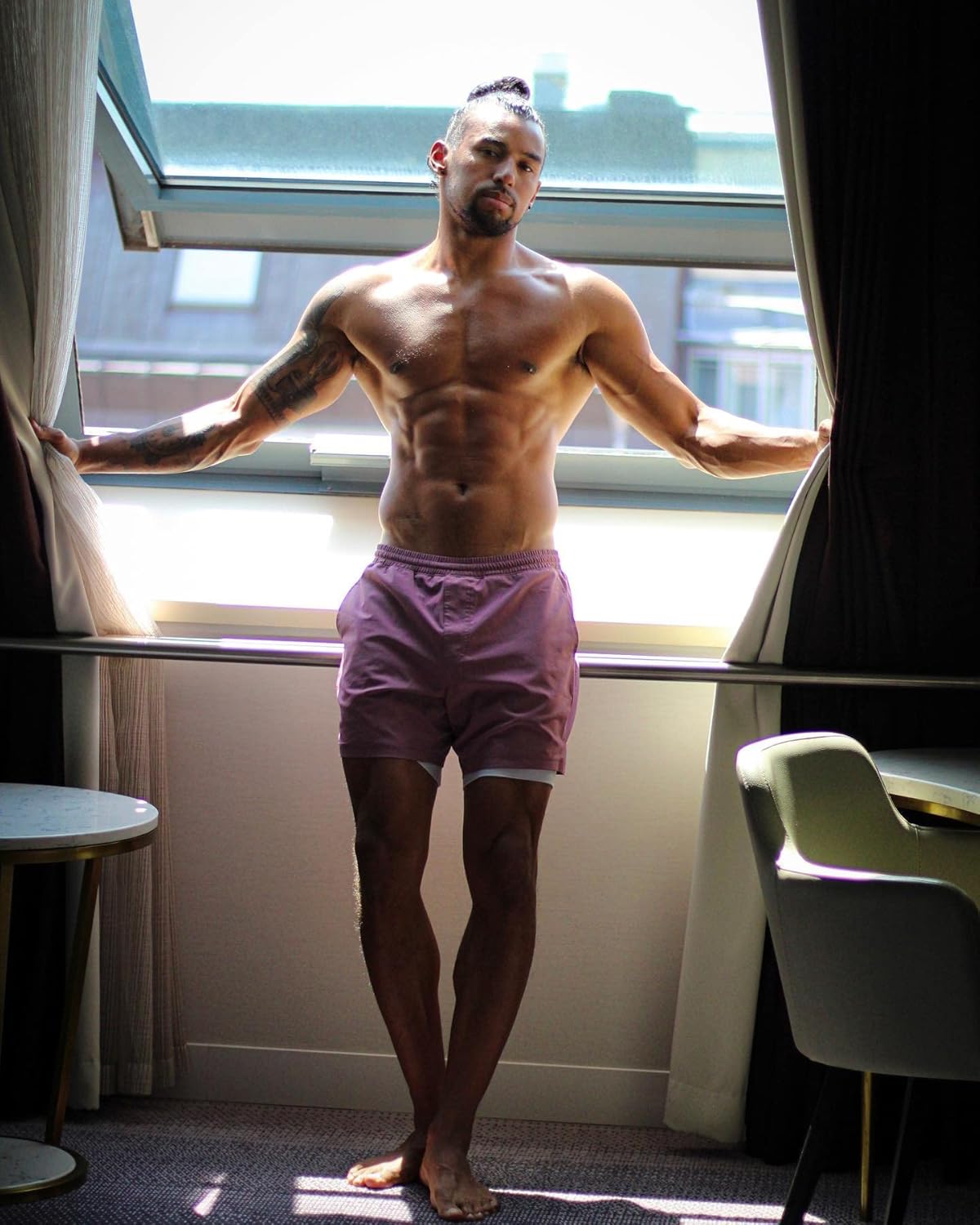 Thumbnail 1 de maamgic Mens 5" Gym Running Shorts