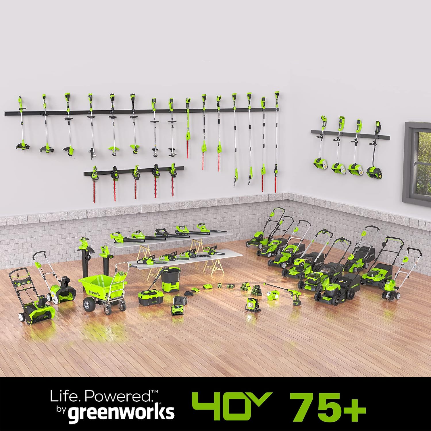 Thumbnail 4 de Greenworks Cordless String Trimmer, 40V