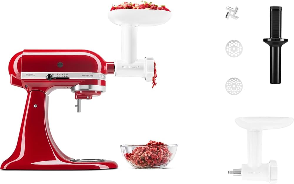 Detalle 2 de KitchenAid Picador de Carne 5KSMFGA 🍖