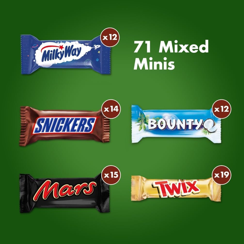 Thumbnail 3 de Mixed Minis 71 barrette 1,4 kg 🍫