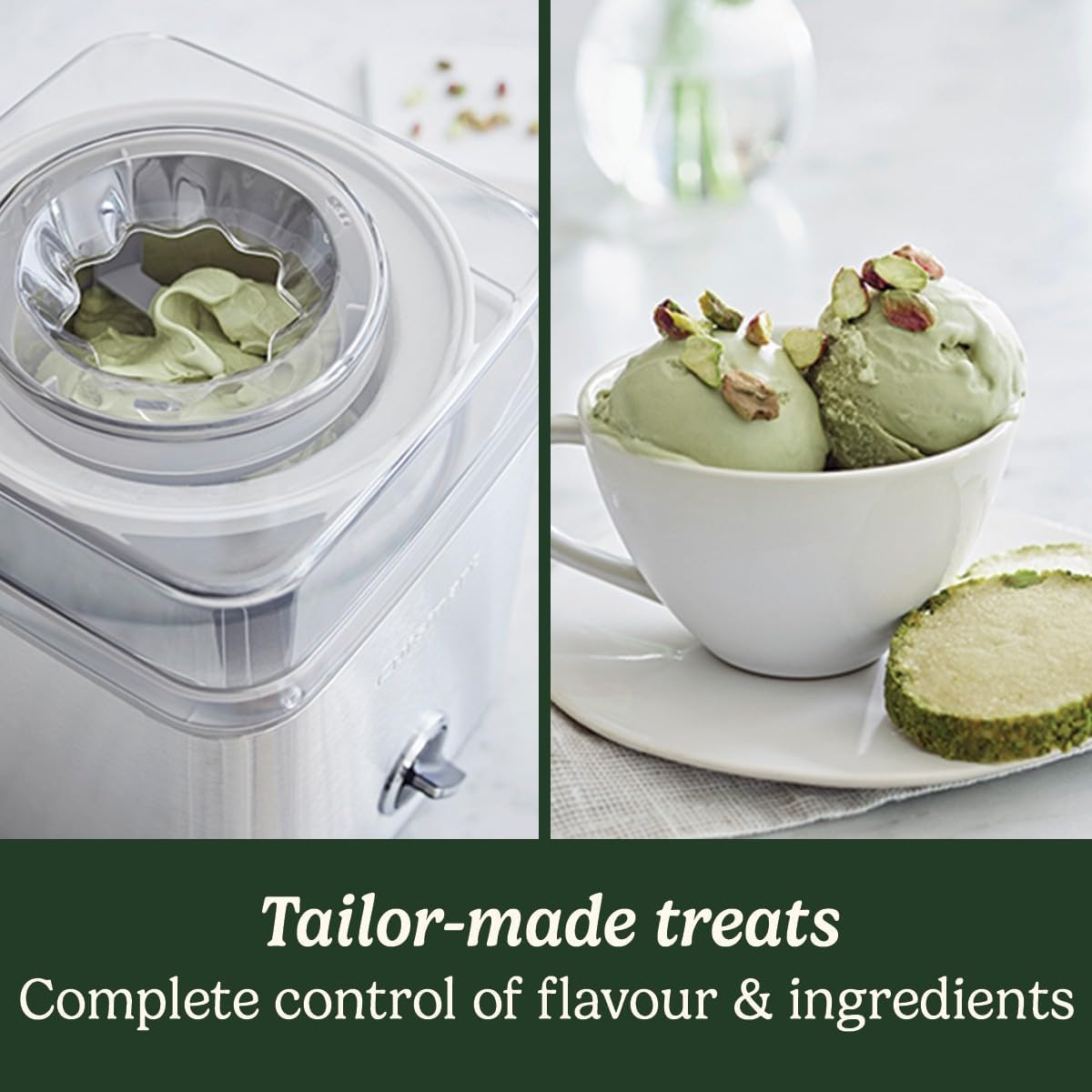 Detalle 2 de Cuisinart Deluxe Ice Cream Maker | ICE30BCU 2L