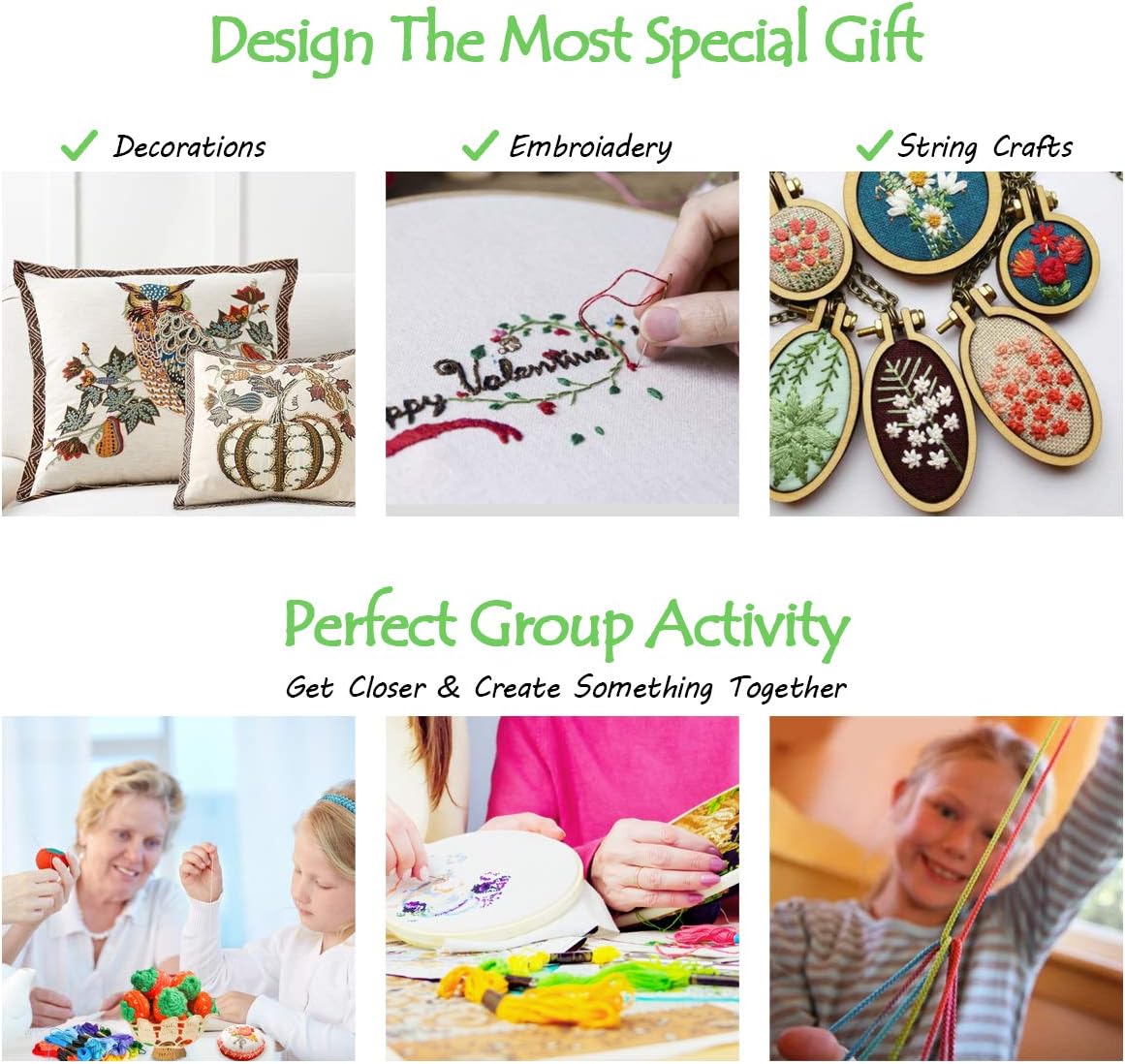 Thumbnail 5 de MAKEASY kit punto croce 205 pezzi