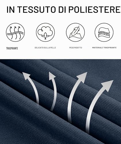 Detalle 2 de JACKETOWN Polo Shirt Uomo Manica Corta – asciugatura rapida, traspirante e versatile per sport e tempo libero