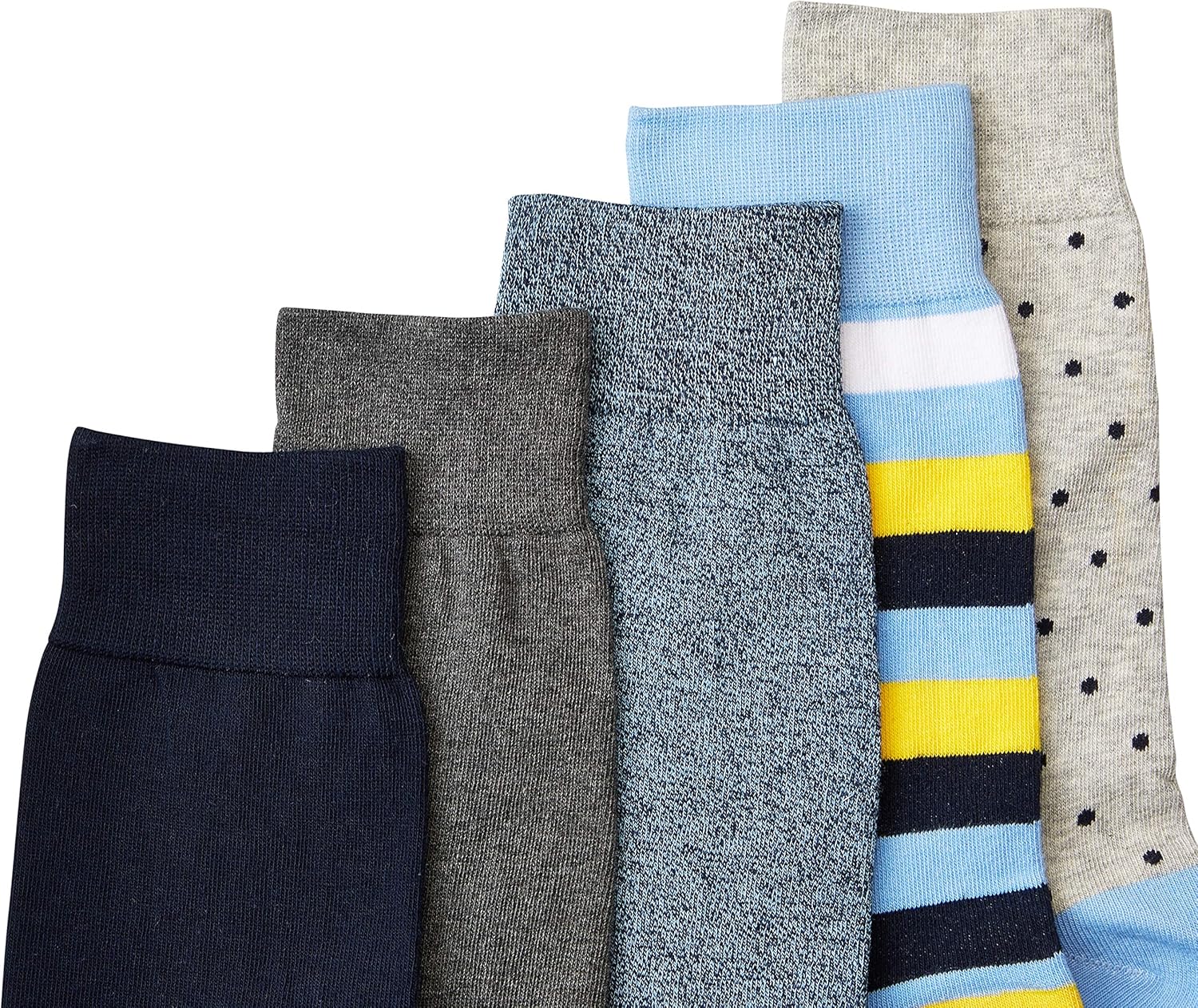 Thumbnail 1 de Amazon Essentials Herren bequeme gemusterte Anzugsocken (ehemals Goodthreads)