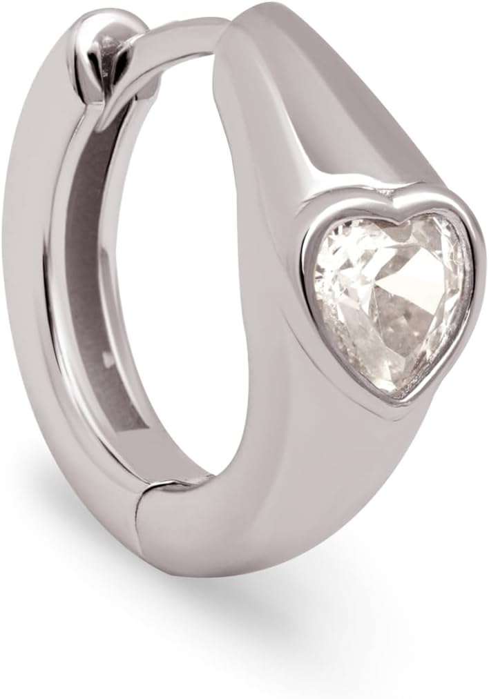 Detalle de SINGULARU Boucle d'oreille Aro Heart 13 mm