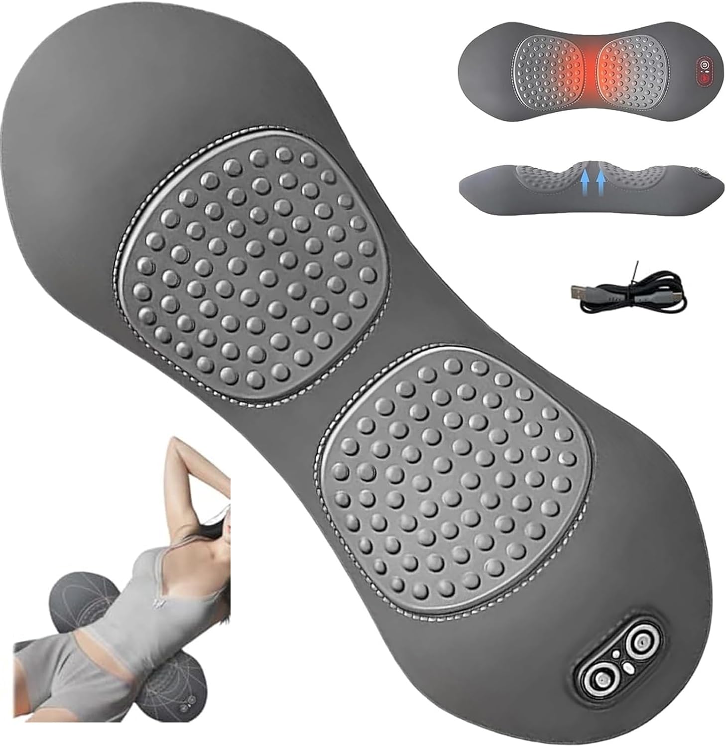 Detalle de Hsurbtra Theraback 3-in-1 back therapy device