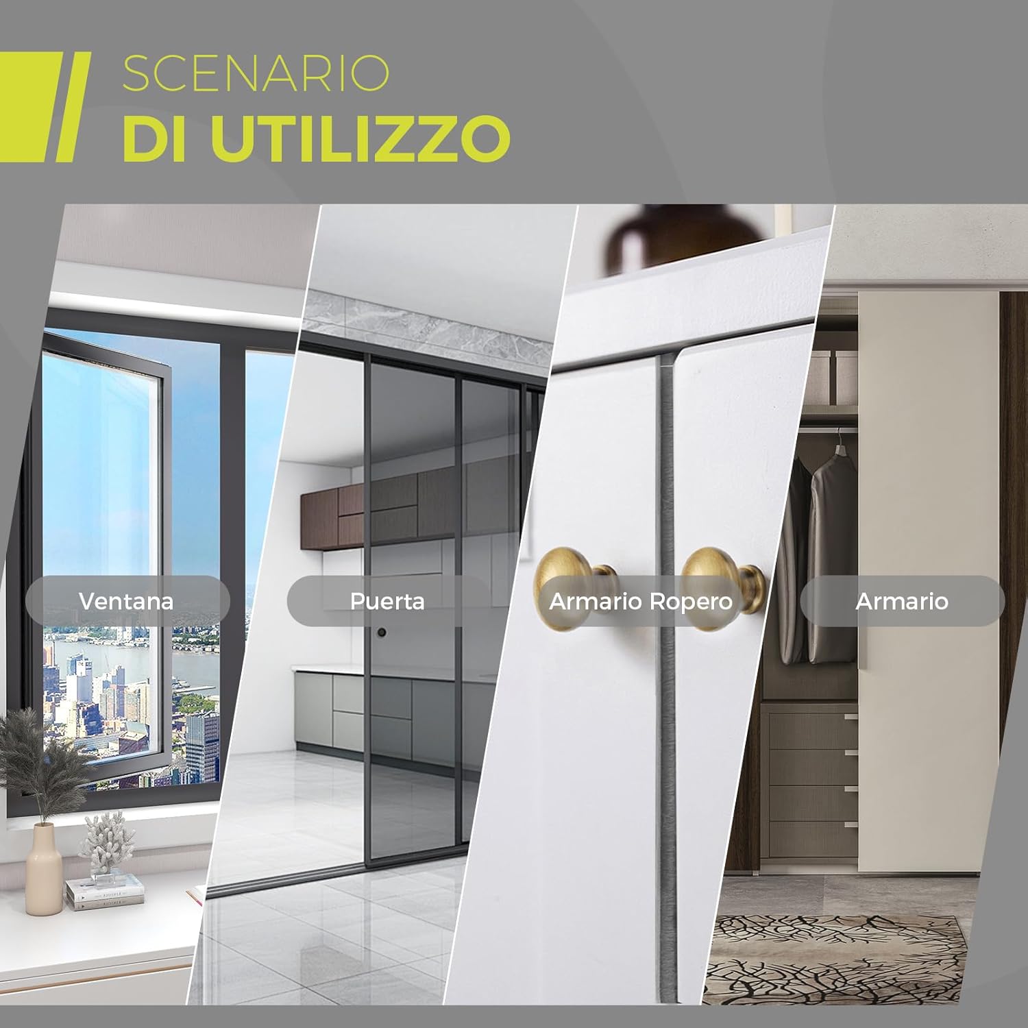 Thumbnail 6 de GeckoSeal 12 m Guarnizione Spazzola 9 mm x 15 mm