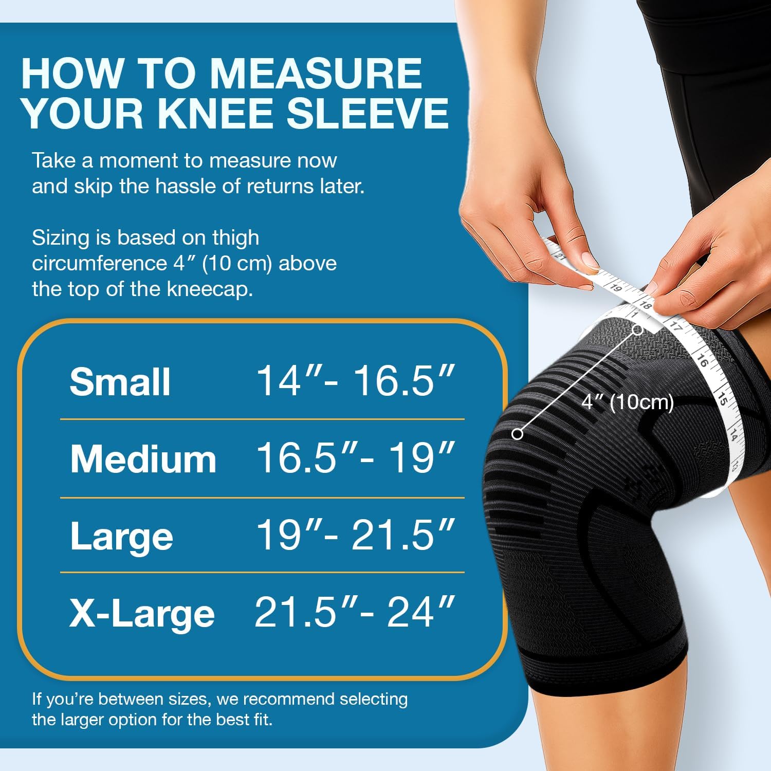 Thumbnail 4 de UFlex Athletics Knee Compression Sleeve for Arthritis, Swelling & Training Support