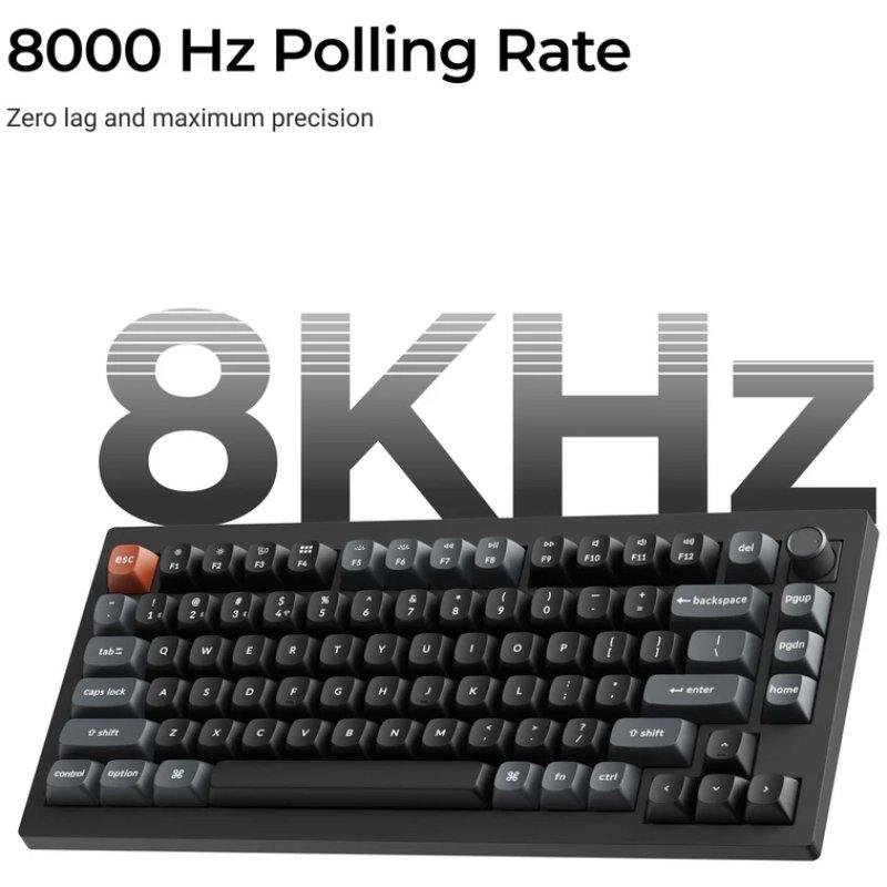 Thumbnail 2 de Keychron V1 Ultra 8K, teclado mecánico 75 % RGB con switches intercambiables y distribución española