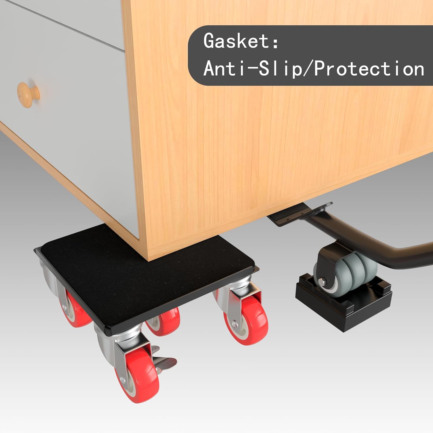 Thumbnail 5 de MYUEA Furniture Dolly 1800 lbs capacity 🛠