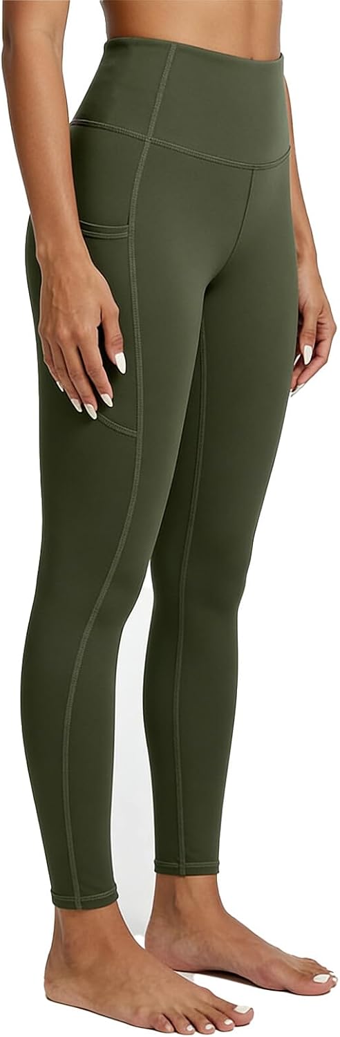 Detalle 2 de AMLEER Women's Leggings, High-Rise