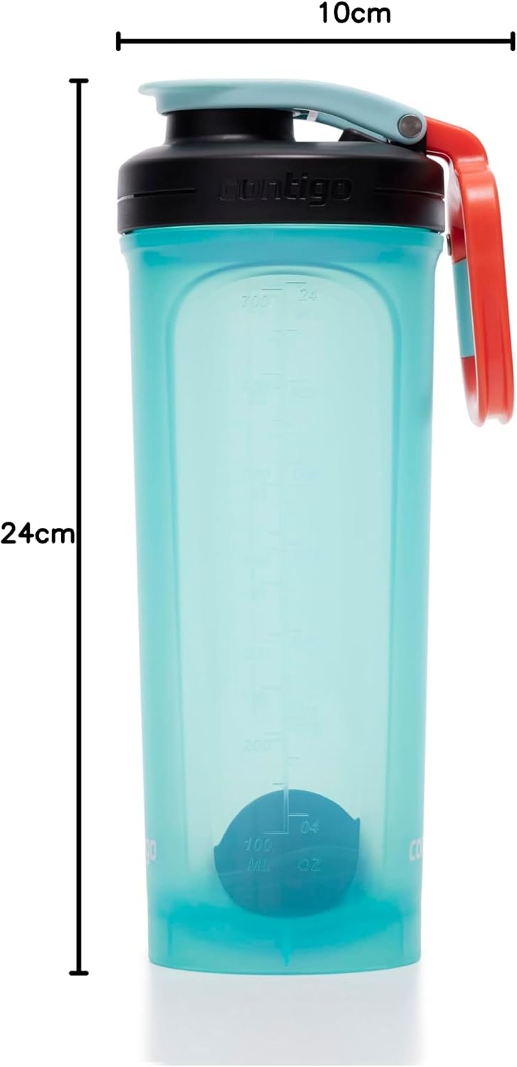 Thumbnail 9 de Contigo Shake & Go 2.0 Botella Shaker Bubble Tea 🥤 820 ml