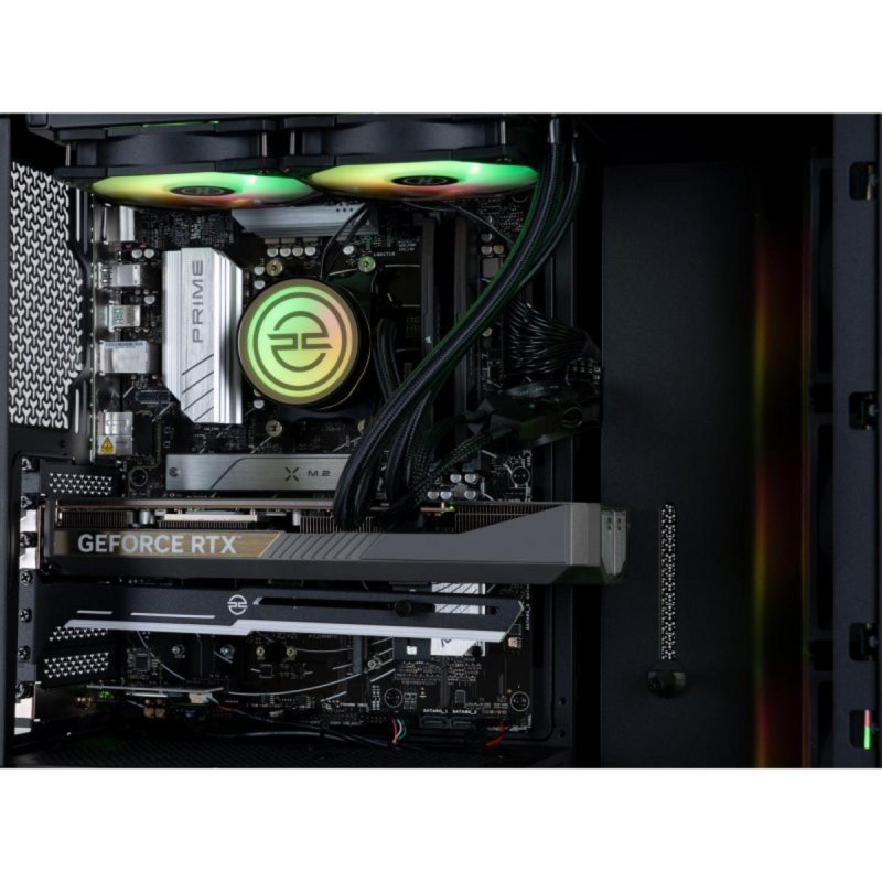 Detalle de PCSpecialist PRO 7800X3D: potencia multitarea para gaming AAA y creación