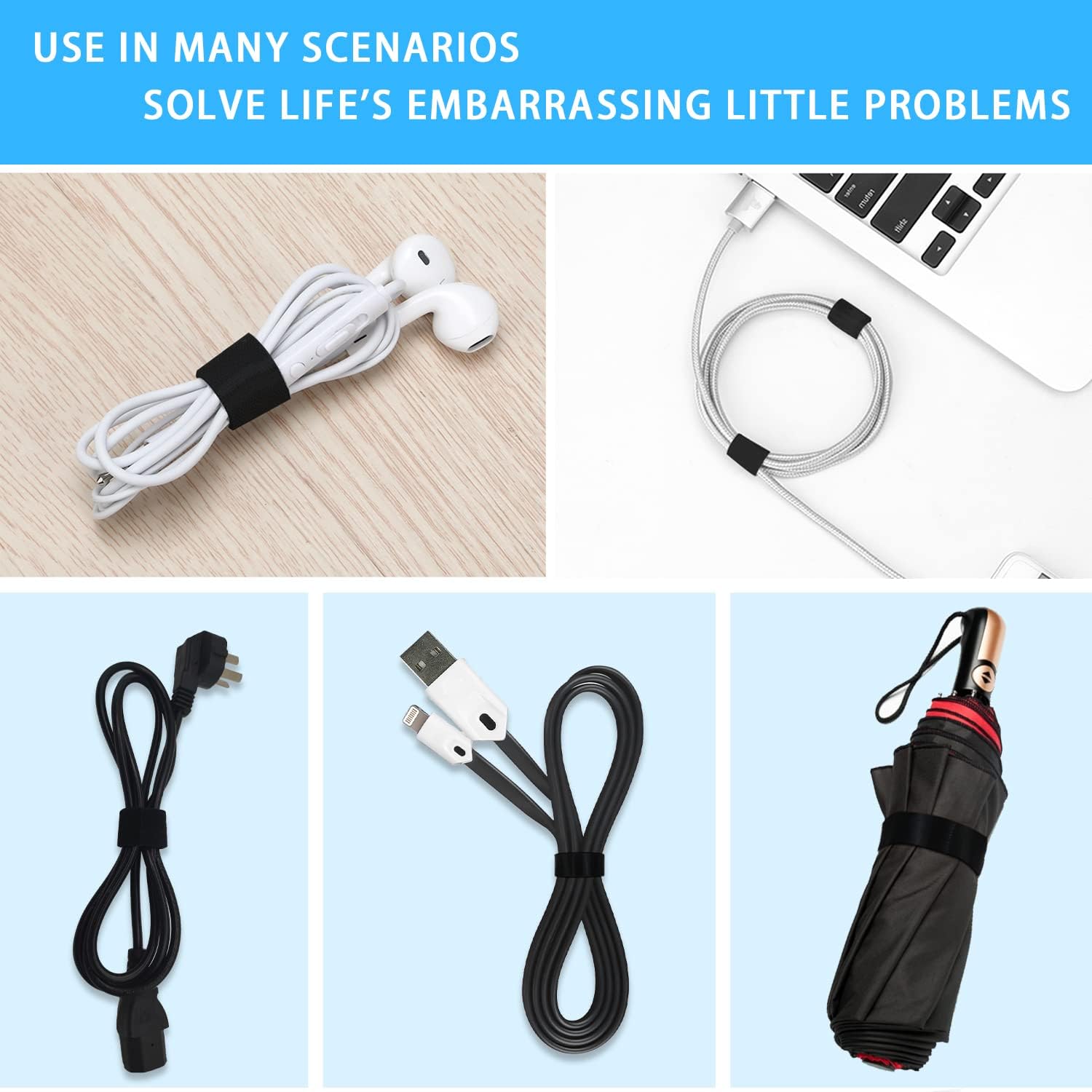 Thumbnail 1 de Gemi Klettband Kabelbinder 10 m, 20 mm