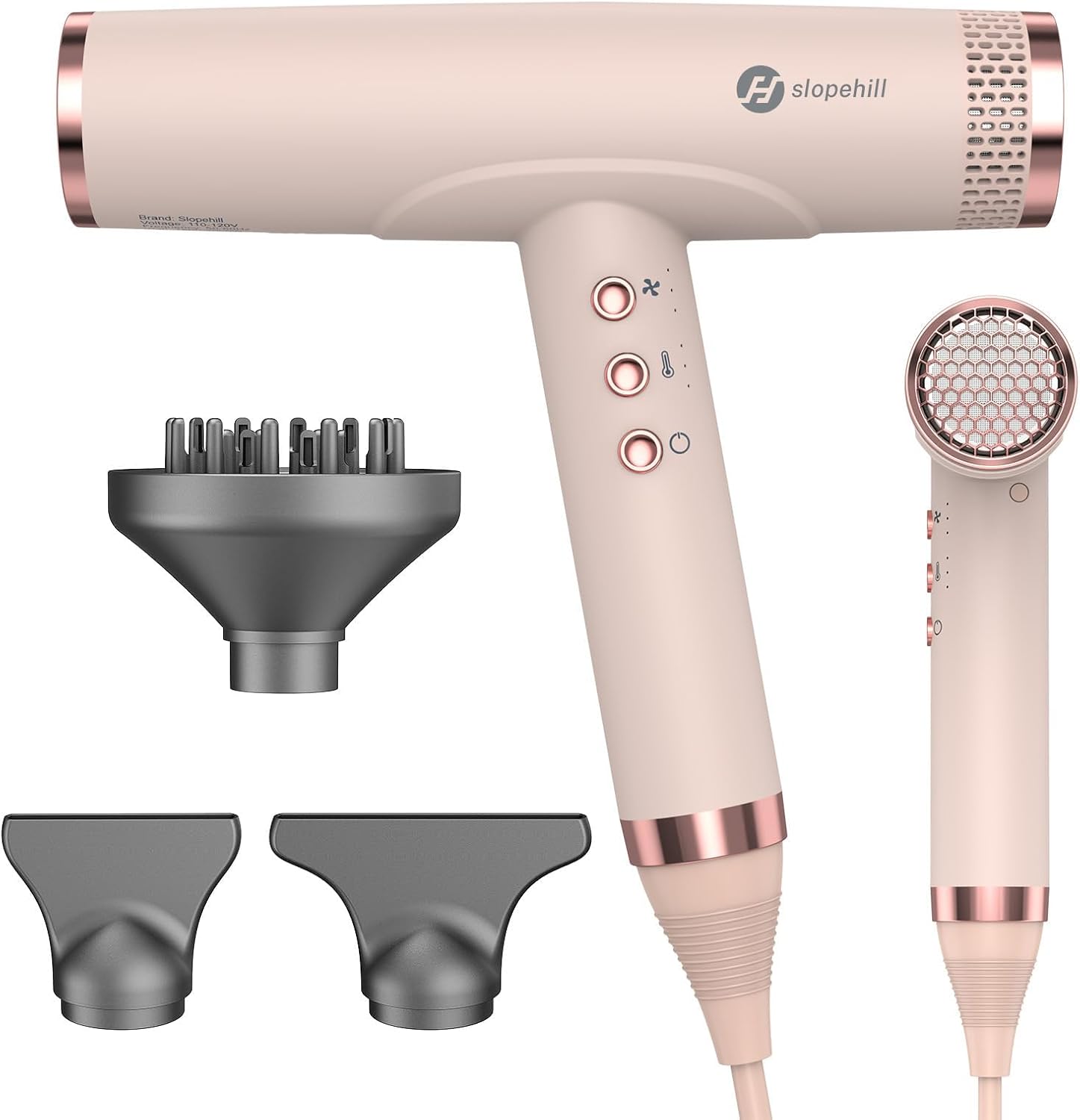Thumbnail 6 de Slopehill Professional Ionic Hair Dryer: High-Speed, Lightweight Salon-Grade Drying
