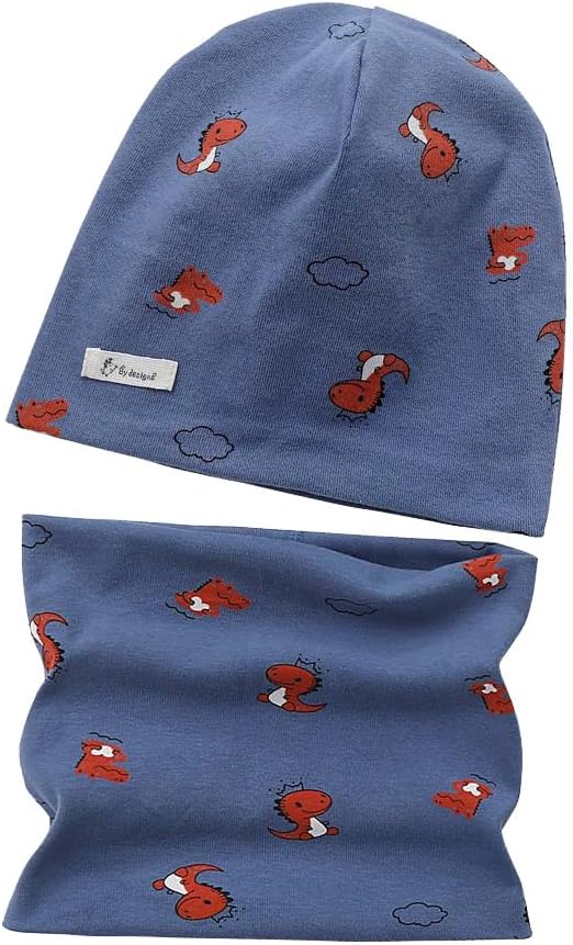 Thumbnail 1 de Uniyoung Cotton Beanie Hat and Collar Scarf Set for Babies and Toddlers
