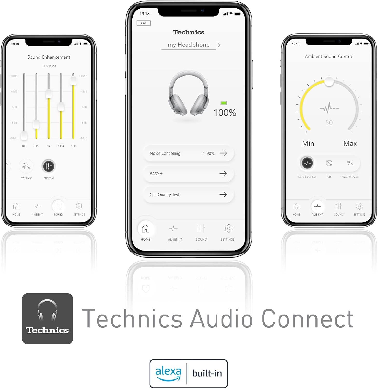 Thumbnail 6 de Technics EAH-A800E-S Auriculares Bluetooth con Cancelación de Ruido