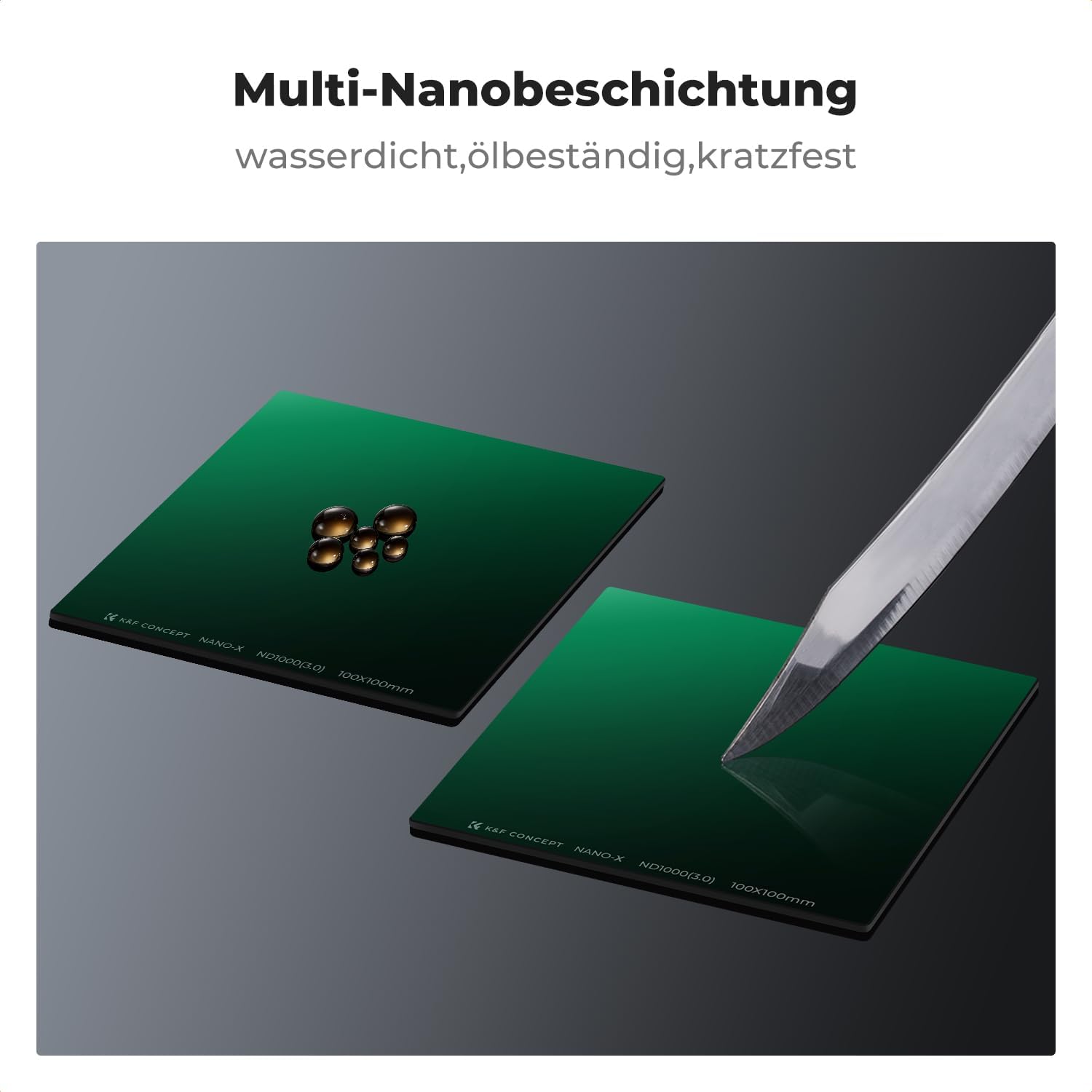 Thumbnail 5 de K&F Concept Nano-X Rechteckfilter Set ND1000