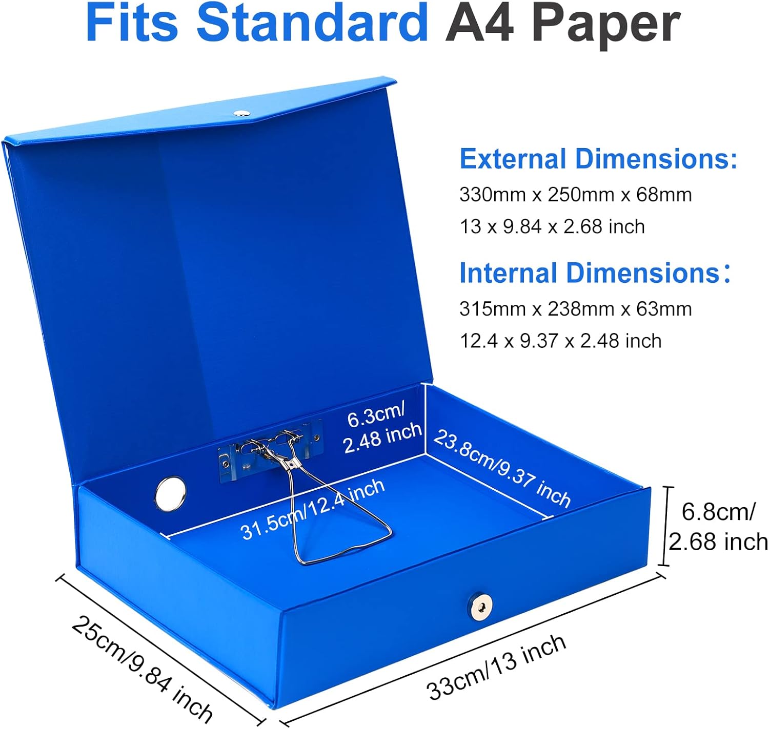 Thumbnail 1 de Srvnpioy Boîtes A4 68 mm 🗂