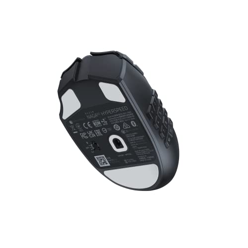 Thumbnail 10 de Razer Naga V2 HyperSpeed: Mouse MMO senza fili Ergonomico con 19 pulsanti programmabili
