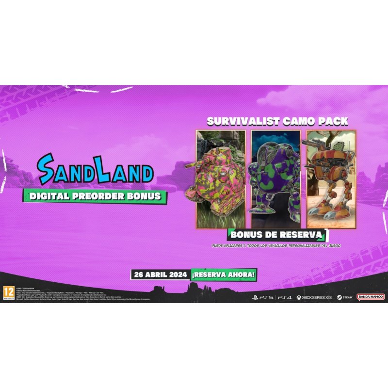 Detalle 2 de Sand Land PS4 🎮 - Aventura y diversión sin límites