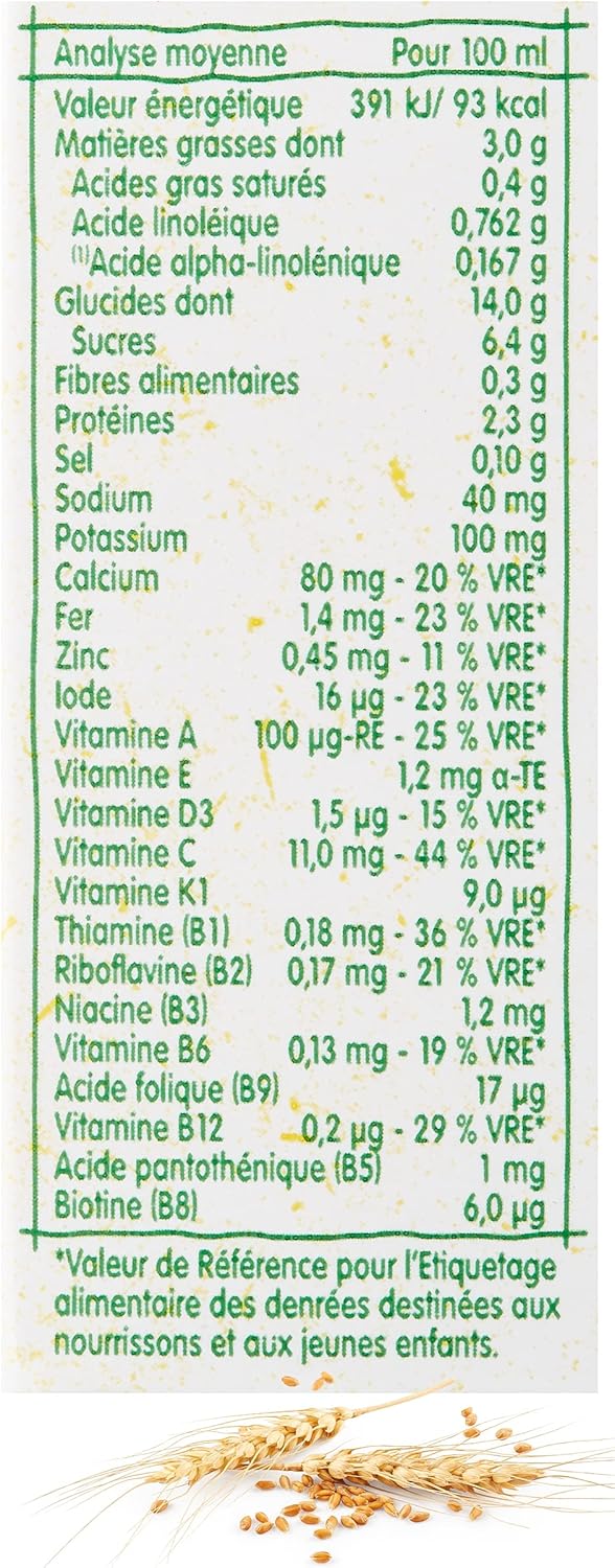 Thumbnail 2 de Blédidej Céréales Bébé Lactées Délice Biscuité Choco – Dès 12 Mois (6 briques de 500 mL)
