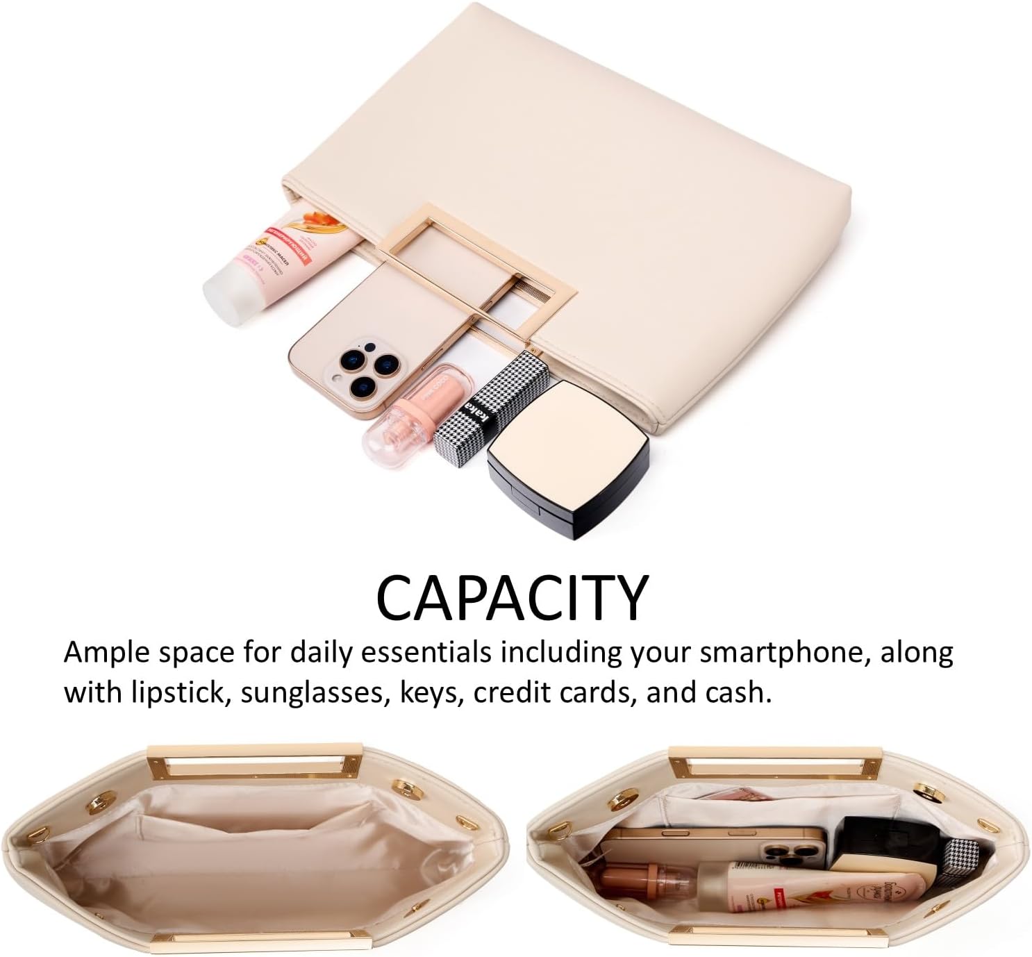 Detalle 1 de DETARA PU Leather Clutch