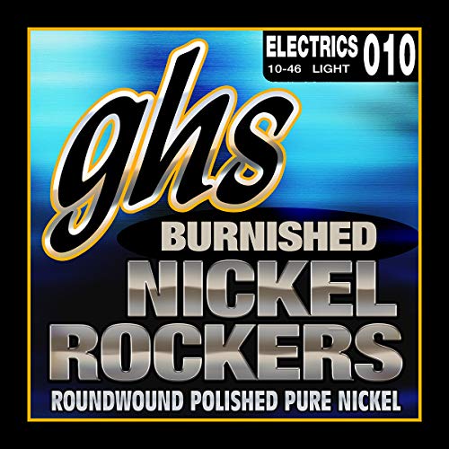 Detalle 2 de GHS Cordes pour guitare électrique Burnished Nickel Light – Round Wound