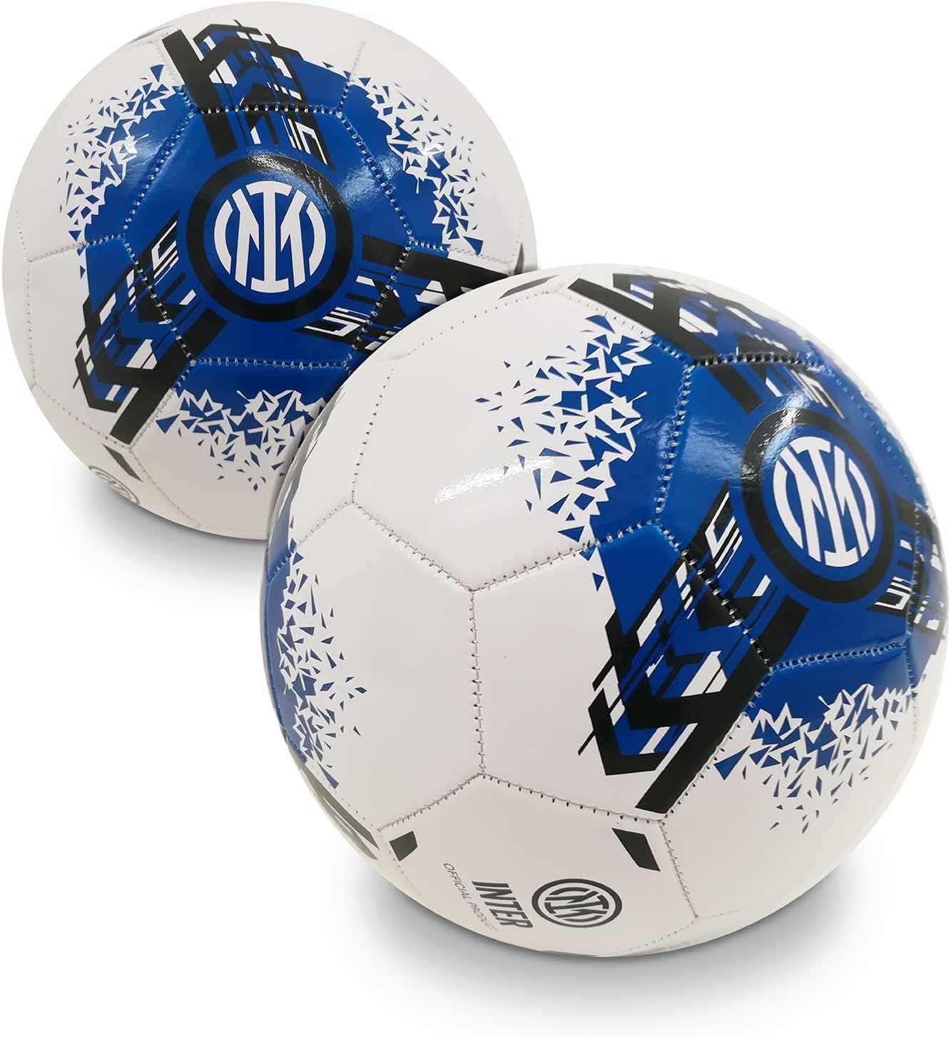 Thumbnail 2 de Mondo Toys 13404 pallone da calcio cucito INTER, misura 5 (300 g) bianco/blu/nero