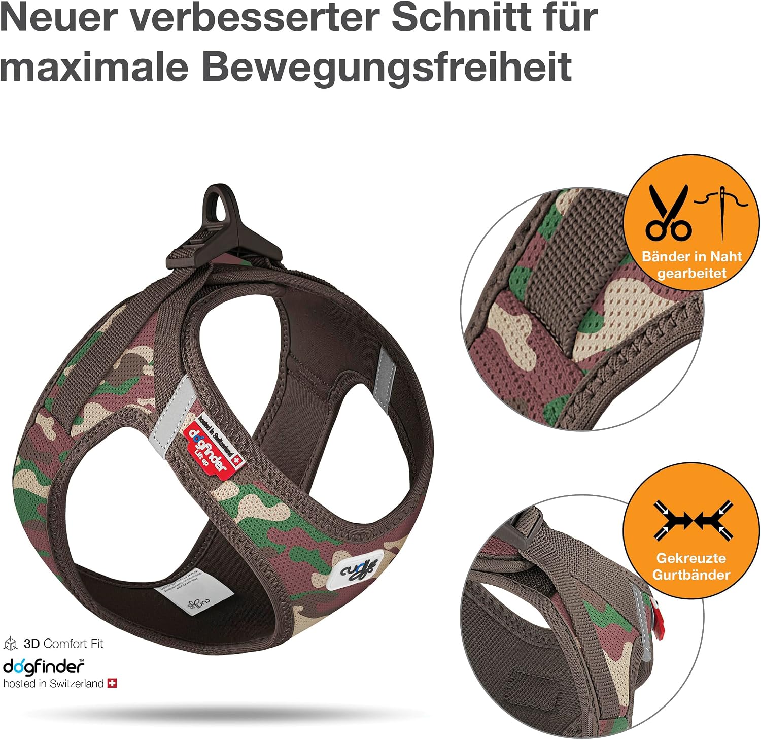 Detalle 2 de curli Vest Harness Clasp Air-Mesh 33 g đ