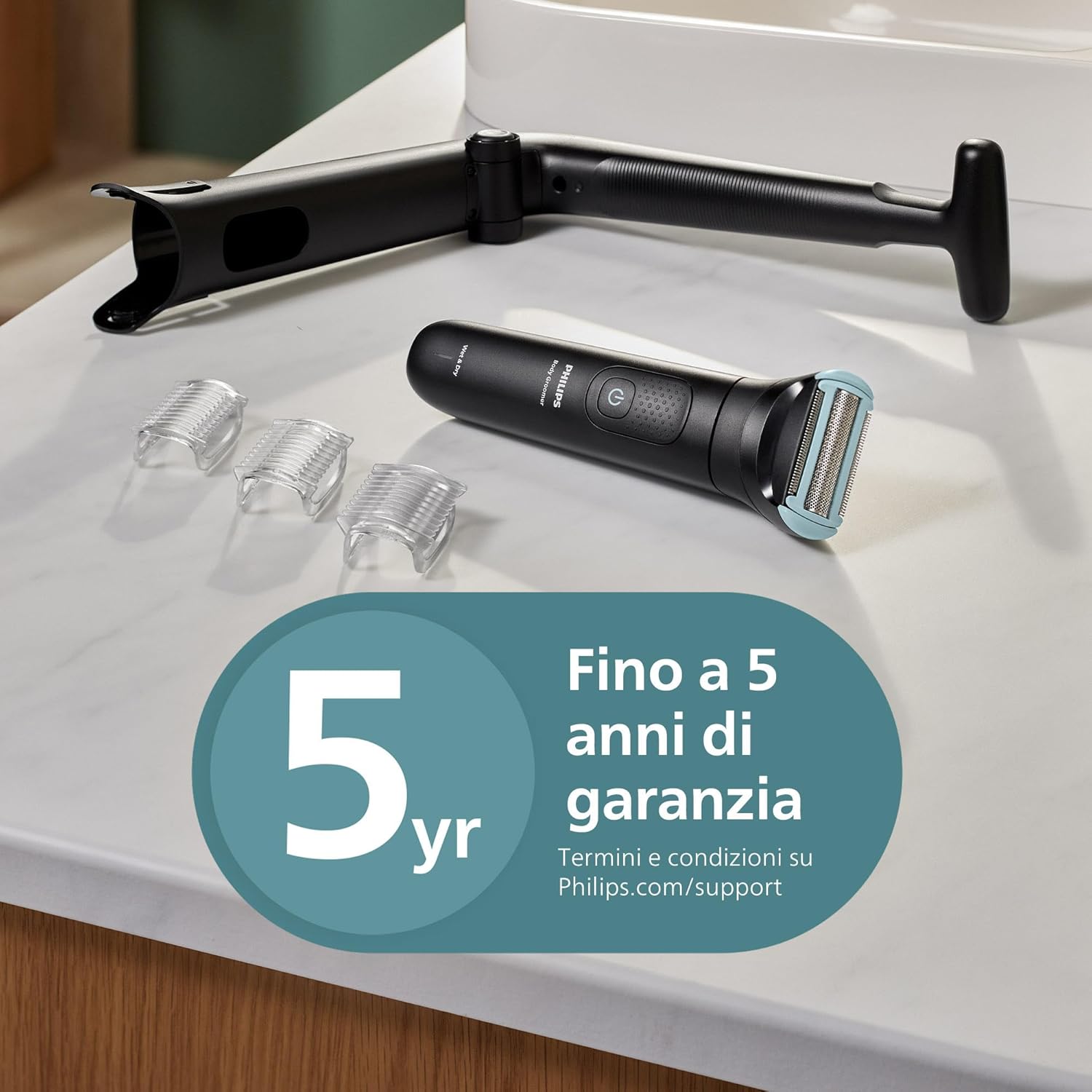 Thumbnail 3 de Philips Bodygroom series 5000 BG5480/15 100 min