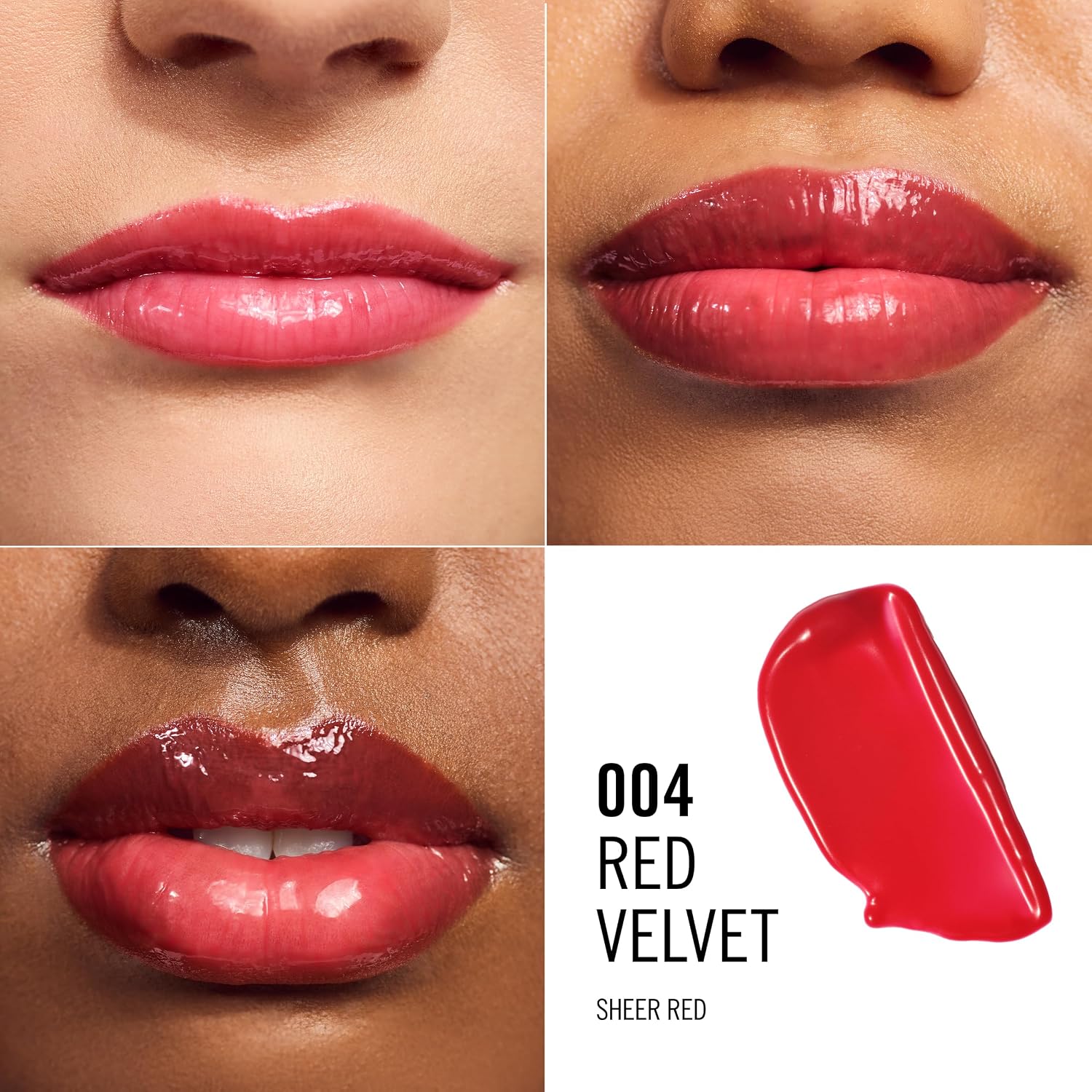 Detalle de Rimmel London 3616305729392 Oh My Gloss Butter Me Up Lip Balm, 005 Red Velvet