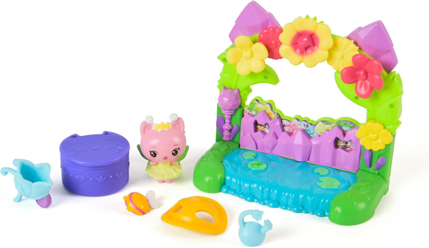 Detalle de DreamWorks Gabby’s Dollhouse Fairy Garden