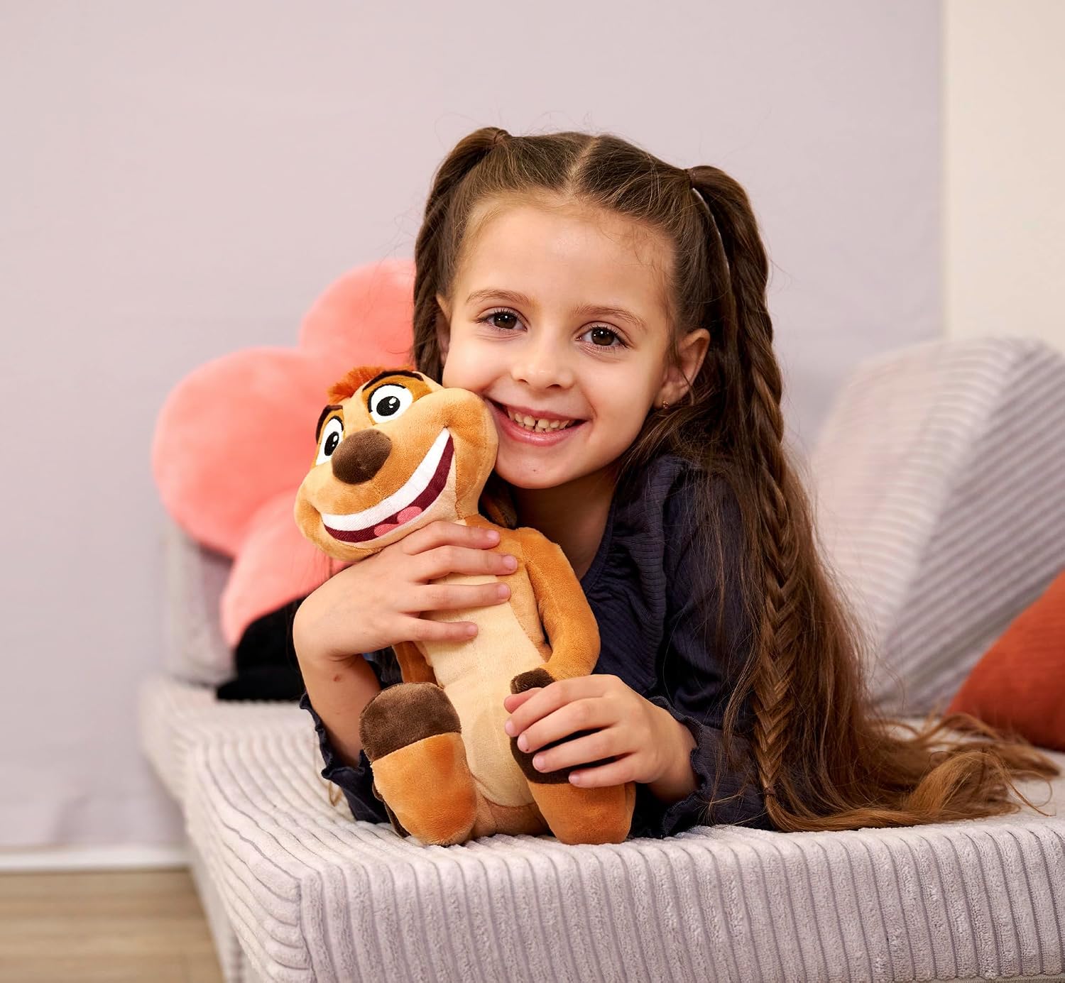 Thumbnail 4 de Simba Disney Rey León Timón Peluche 25 cm Oficial