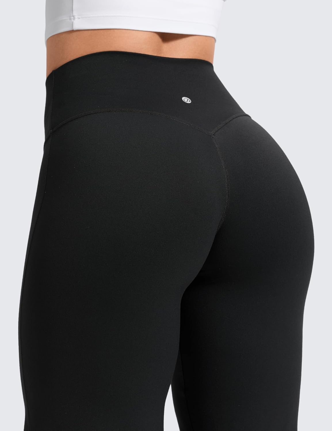 Detalle de CRZ YOGA Softretch Women's No Front Seam Wide Leg Yoga Trousers