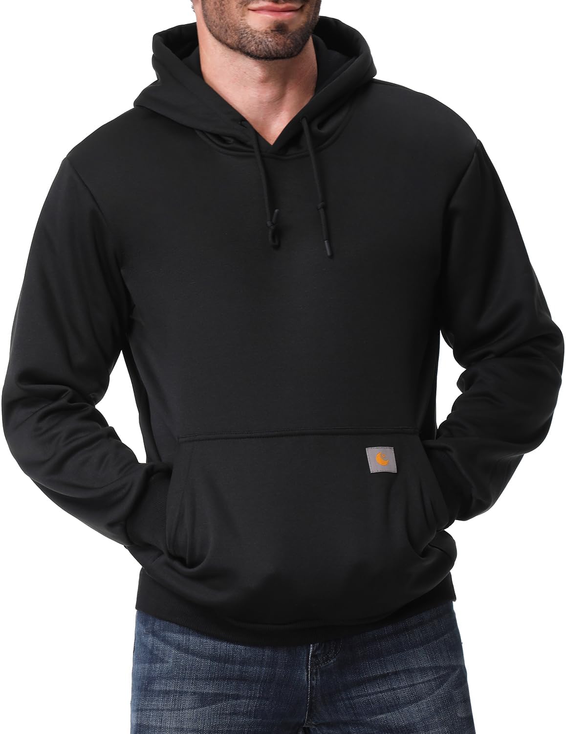 Detalle de TUAOVA Relaxed Fit Fleece Hoodie