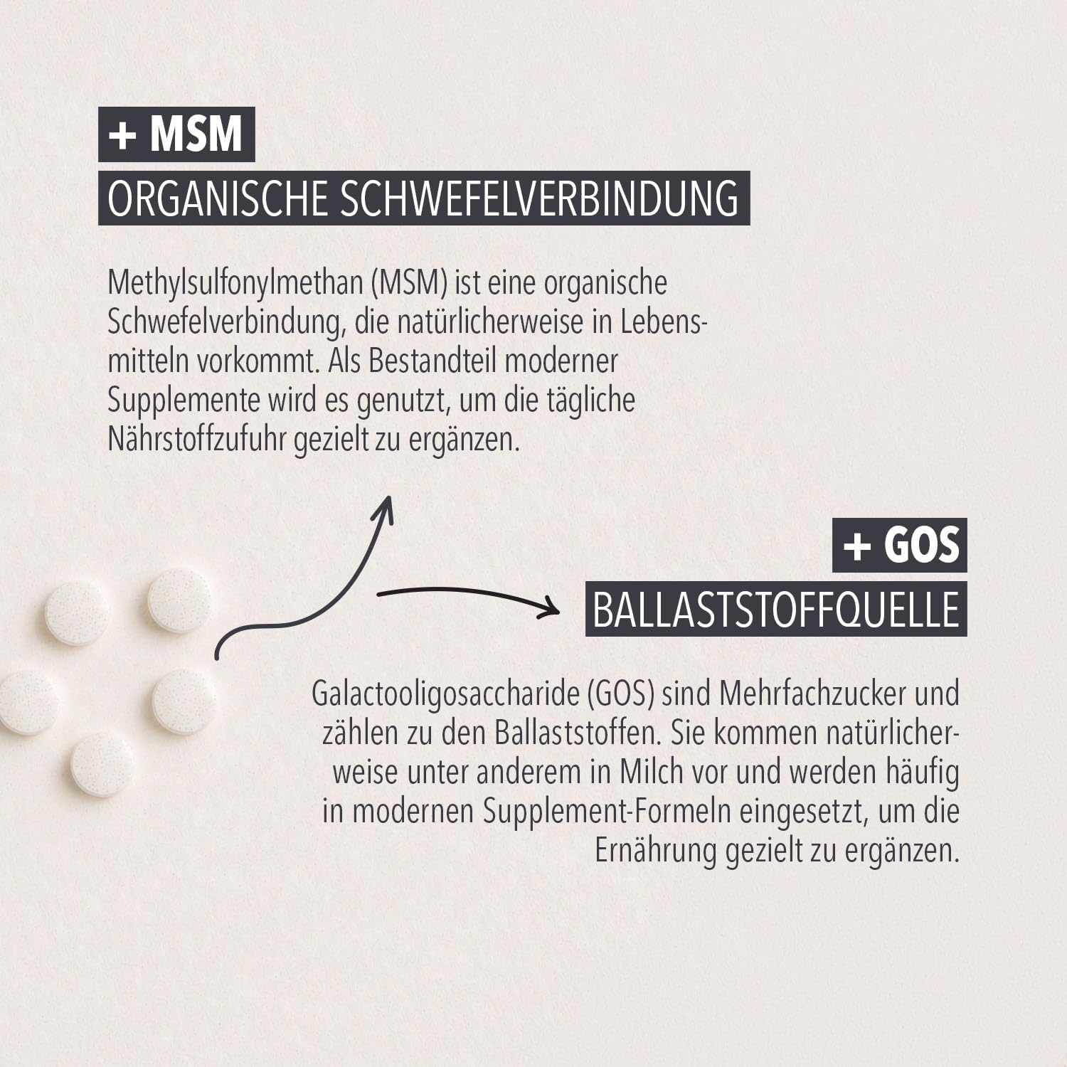 Thumbnail 5 de Best Body Nutrition Vital MSM Aktiv Tabs mit Vitamin C – 78% OptiMSM® und Vitamin C