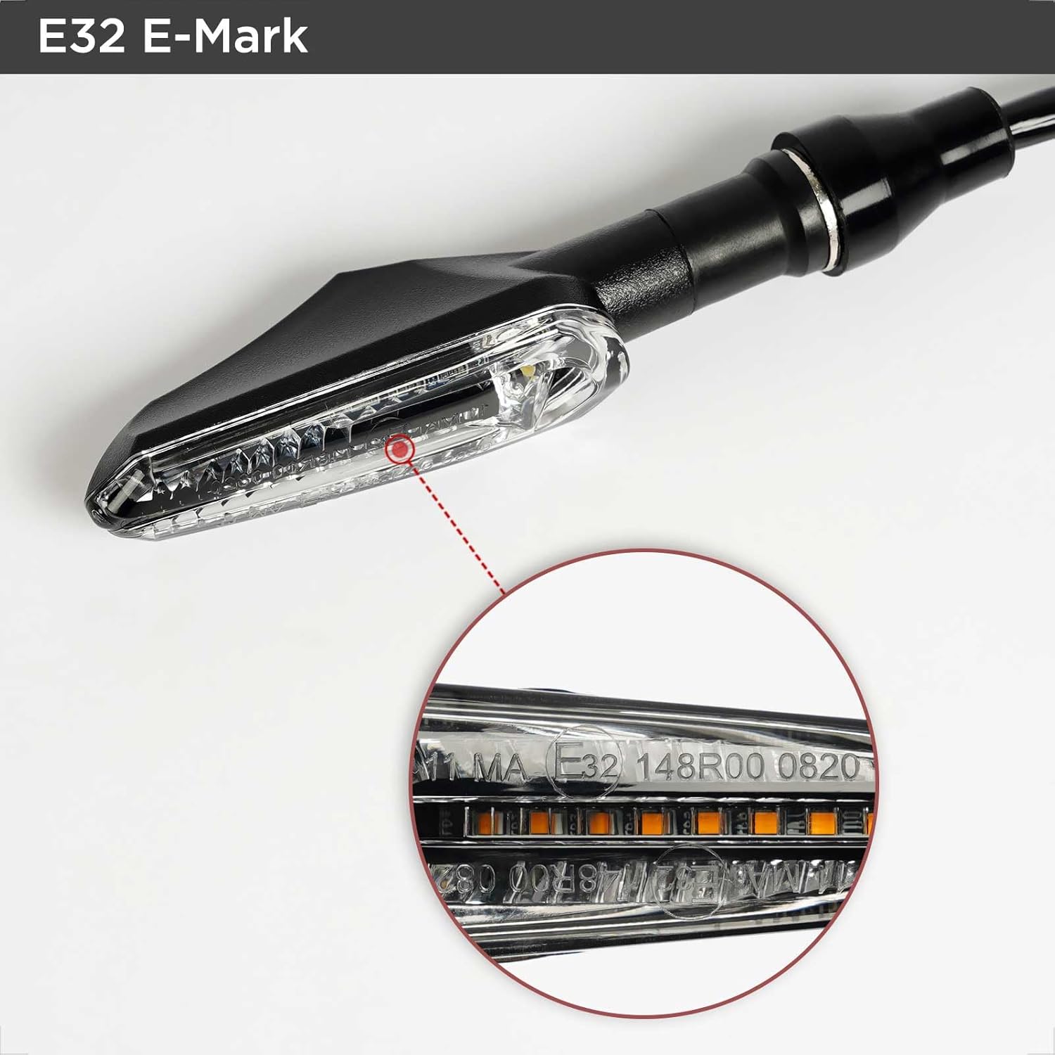 Detalle de evermotor Motorcycle Indicator 12V LED DRL, IP67 🏍