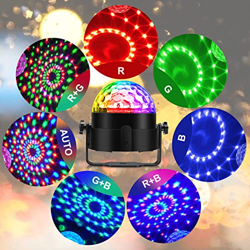 Detalle 2 de Boule Disco Gobikey Commande Vocale 360° – Facette Multicolore