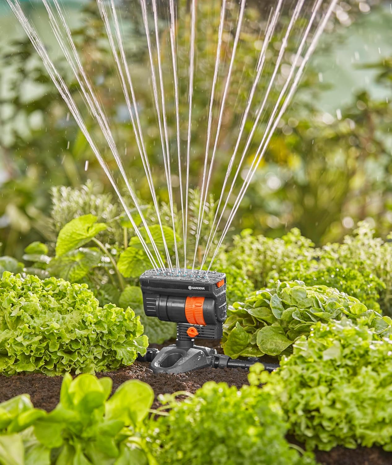 Detalle 2 de Gardena Micro-Drip-System Viereckregner OS 90 – Regner für rechteckige Flächen bis 90 m²