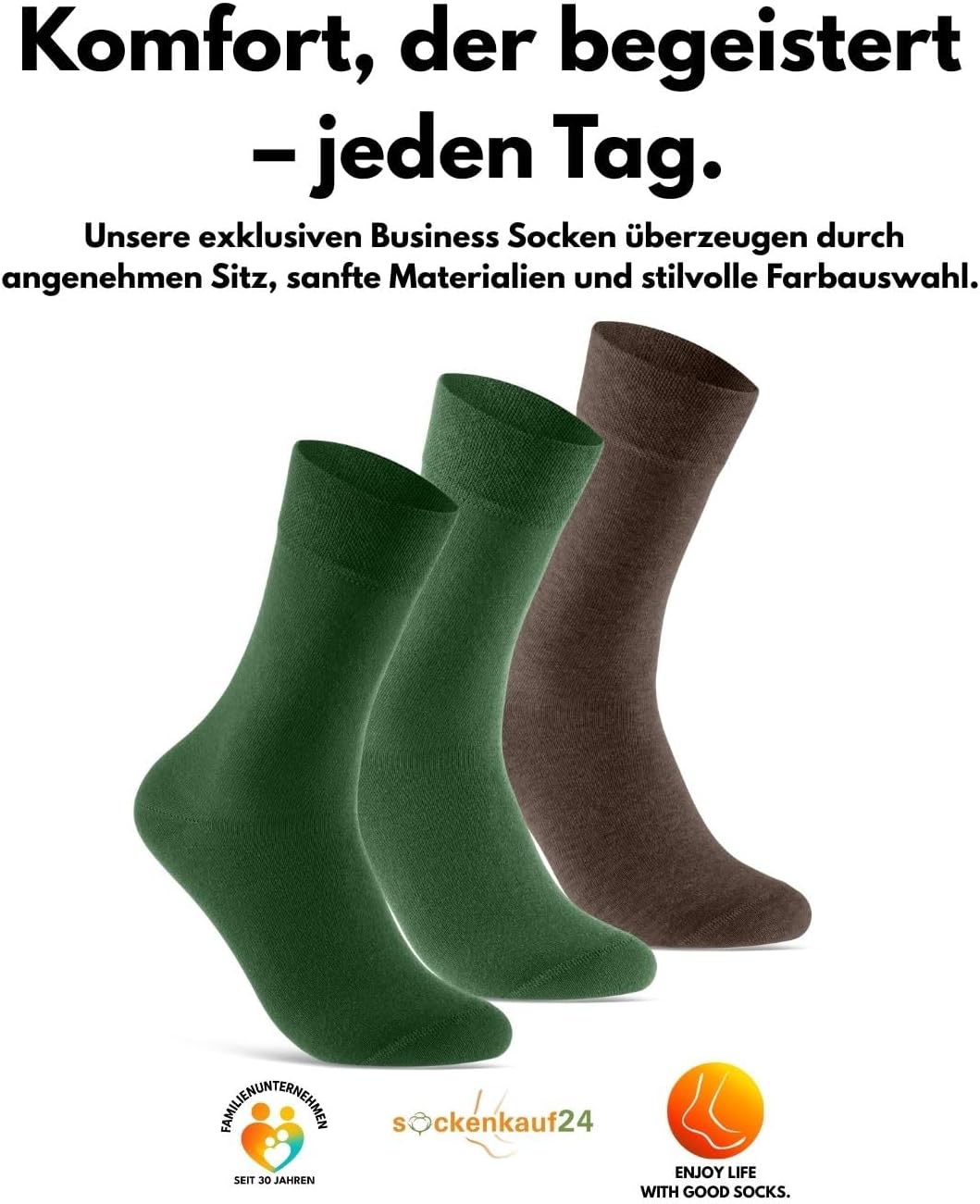 Thumbnail 5 de 10 Paar Socken Business ohne Naht