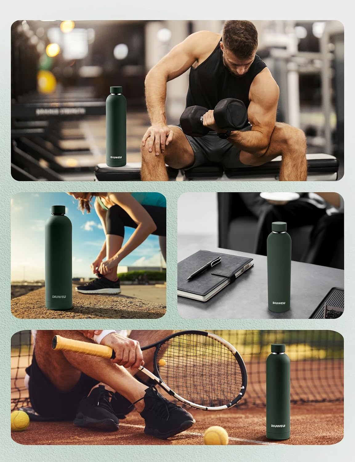 Thumbnail 5 de Stainless Steel Water Bottle Double Wall