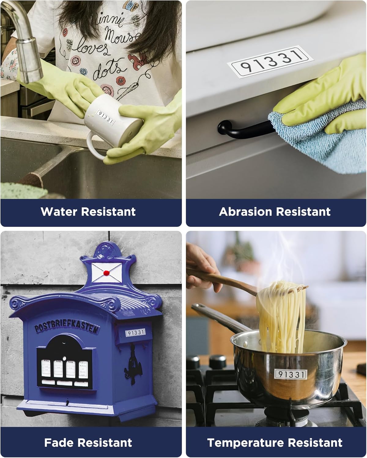 Thumbnail 4 de Brother TZe-241 18mm Laminated Label Tape 4-Pack 🏷️