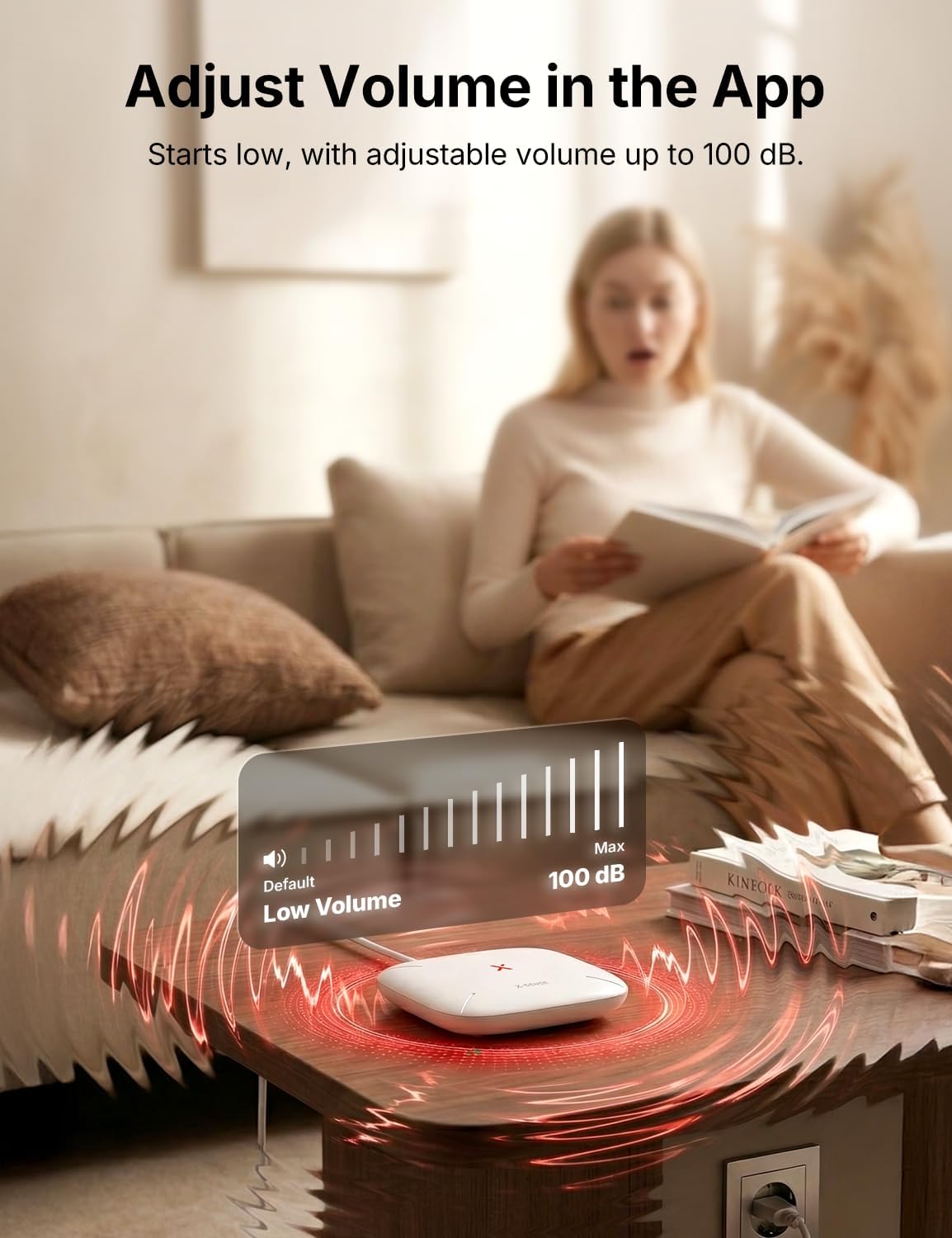 Thumbnail 6 de X-Sense AS08 smart home wireless security kit with Alexa, app alerts and 100 dB base station
