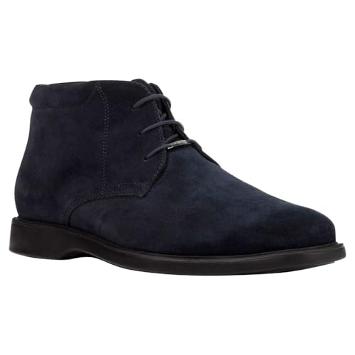 Detalle de Geox U Brayden 2Fit Abx D, Elegantes Zapatos Azul 👞
