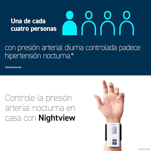 Detalle 1 de OMRON Nightview - Monitor de Presión Arterial Bluetooth 🩺