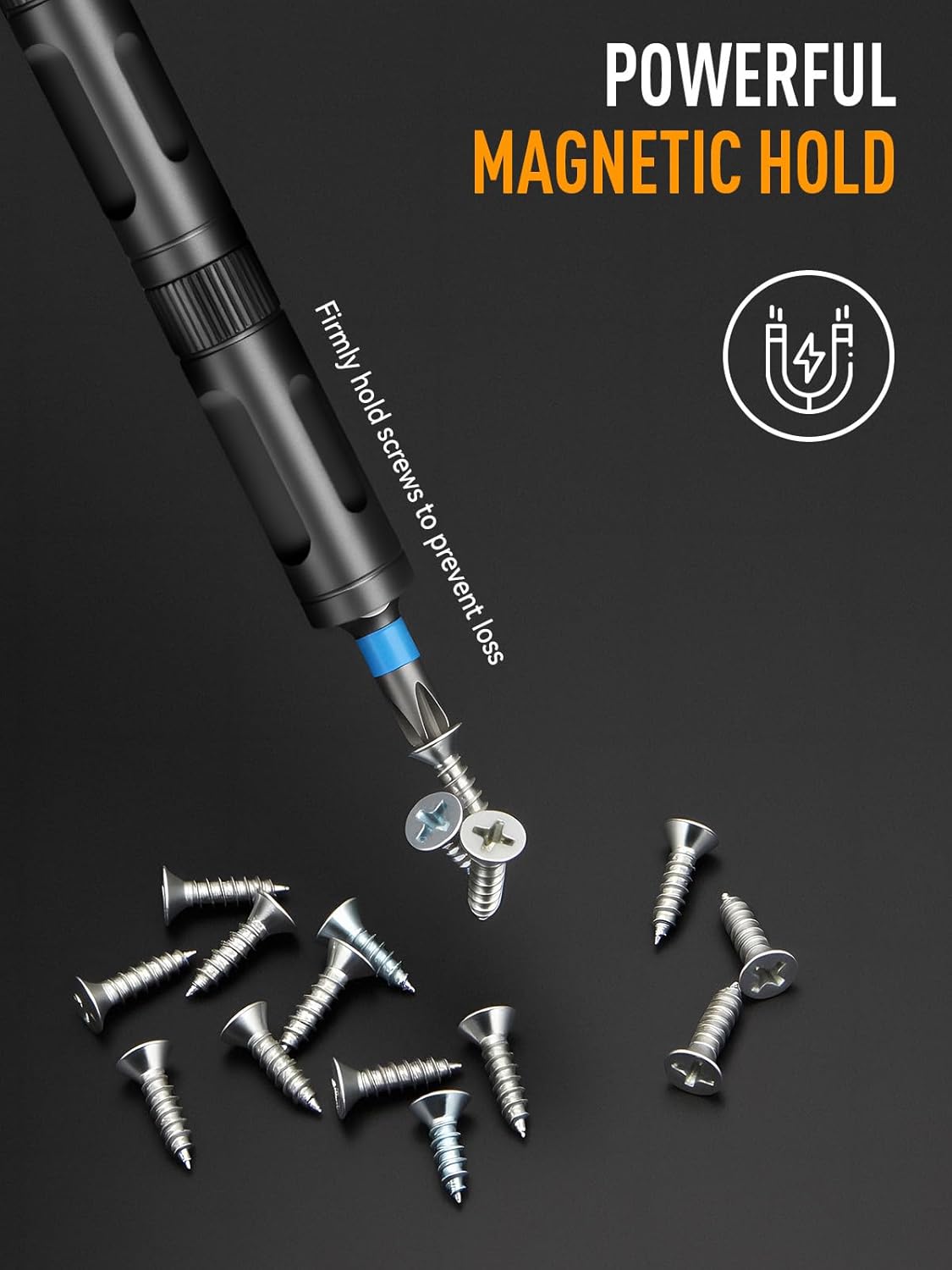 Detalle de KELIN 68 in 1 Magnetic Ratchet Screwdriver Set