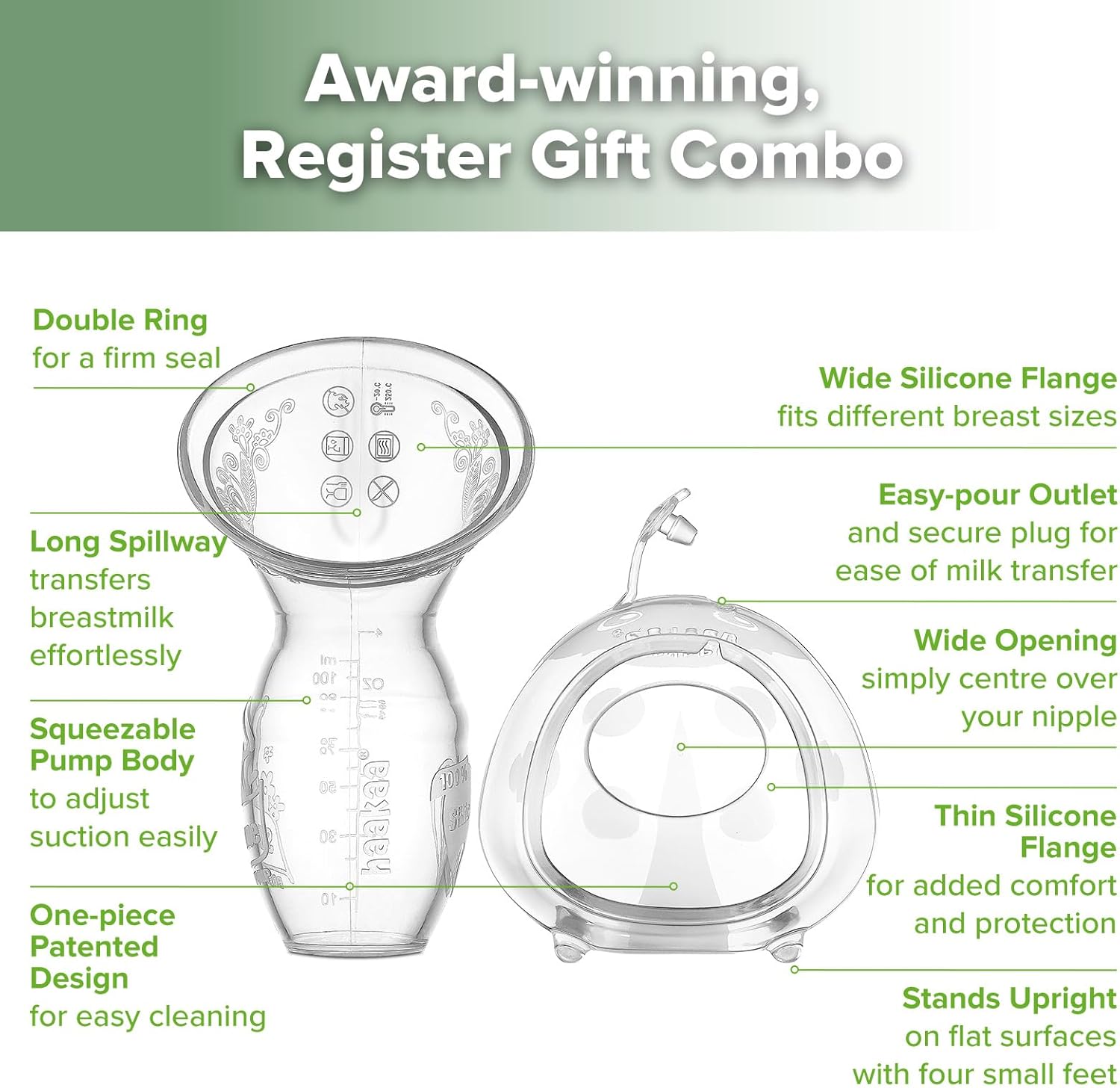 Thumbnail 3 de Kit haakaa tire-lait manuel 100 ml et collecteur de lait en forme de coccinelle 75 ml, silicone alimentaire