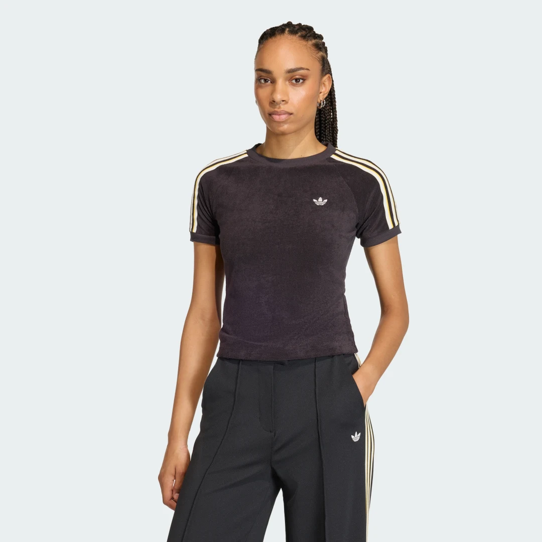 Detalle de Camiseta de Rizo Cali de Adidas — Negro